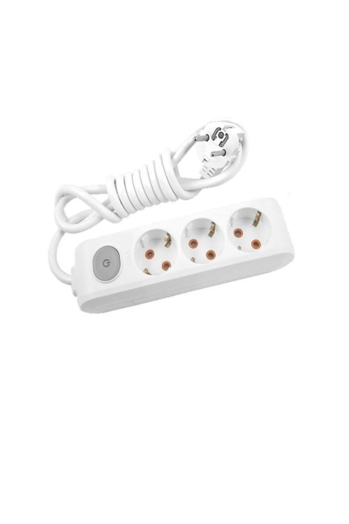 Multi-Let 3’lü Anahtarlı Çocuk Korumalı Grup Priz 2 Metre